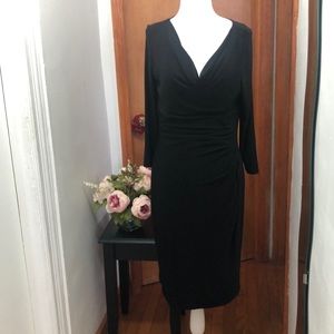 ANNE KLEIN SIZE 6 black dress